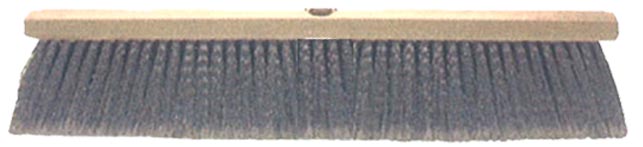 (image for) 18" Grey Flag Bristle Push Broom, case of 12